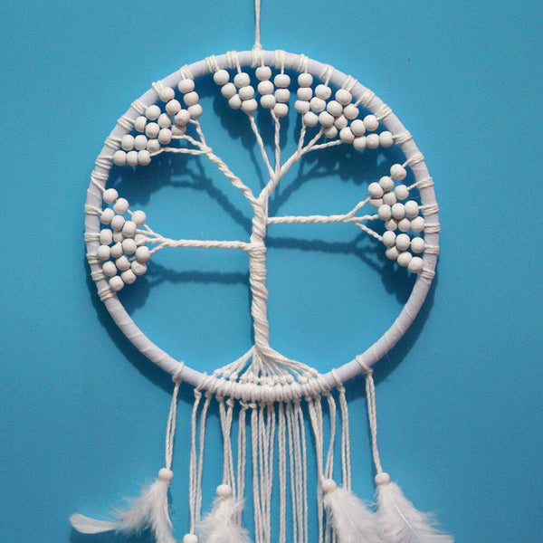 Atrapasueños árbol de la vida crochet